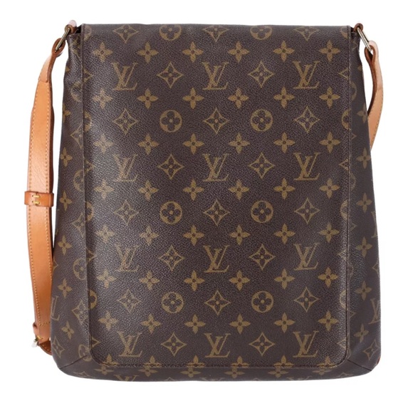 Louis Vuitton Monogram Musette Large Shoulder Bag Crossbody M51256 LV - Picture 2 of 15